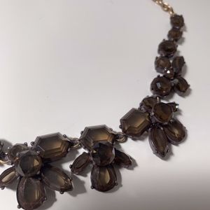 J Crew - Necklace - Brown/Grey
